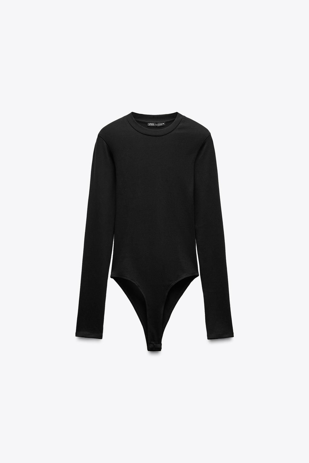 COTTON MODAL BODYSUIT - Zara фото 11