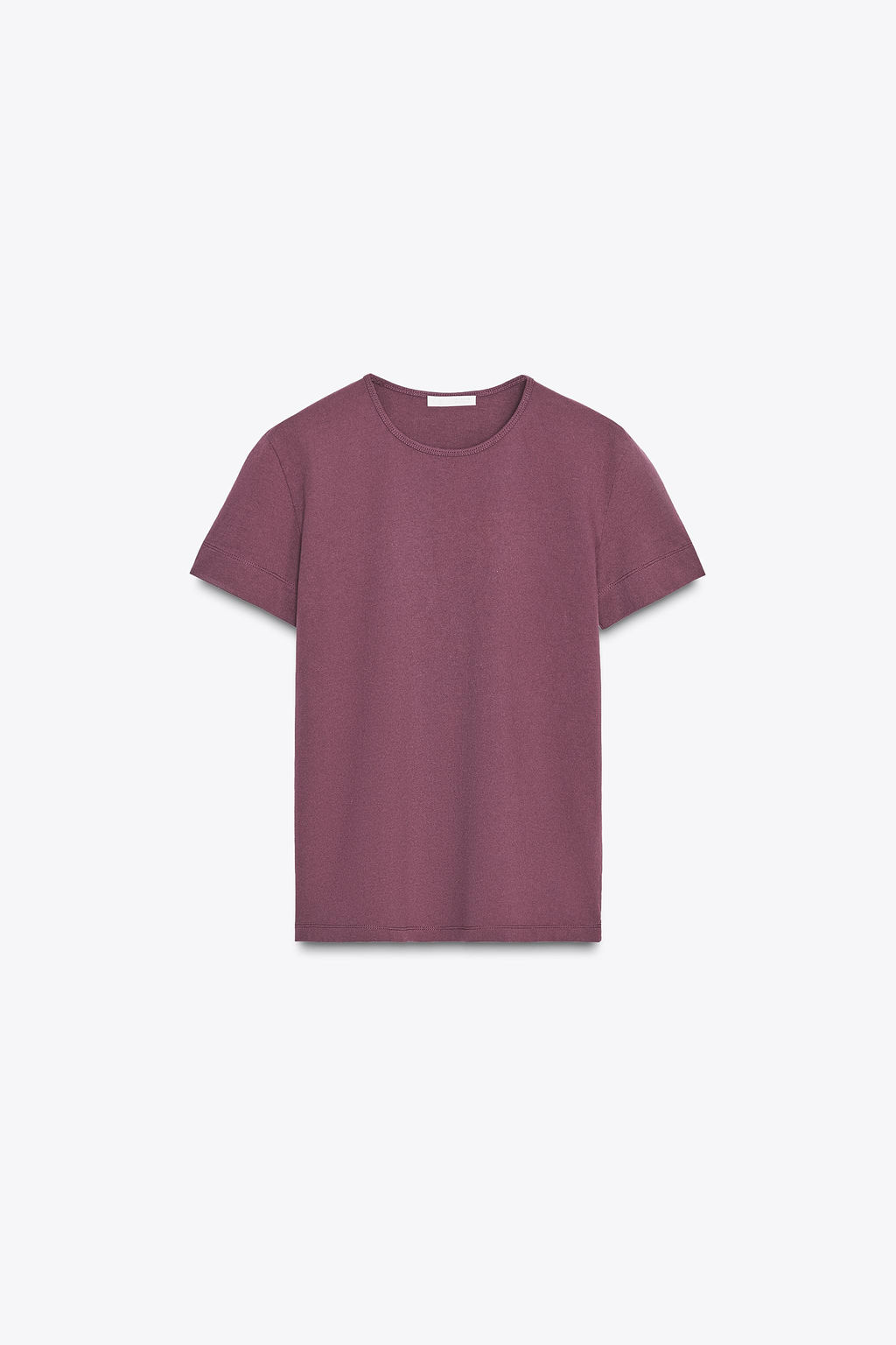 SHORT SLEEVE RUSTIC COTTON T-SHIRT - Zara фото 3