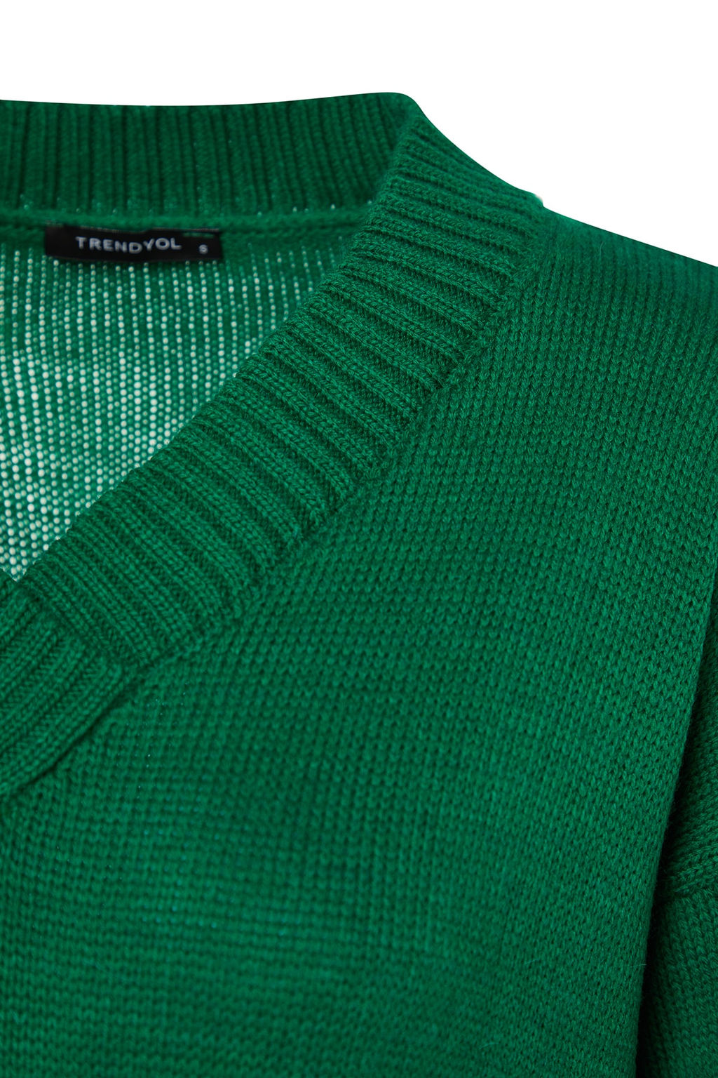 TRENDYOLMILLA Siyah Maxi Triko Genis Kal?p Elbise TWOAW23EL00642 фото 7