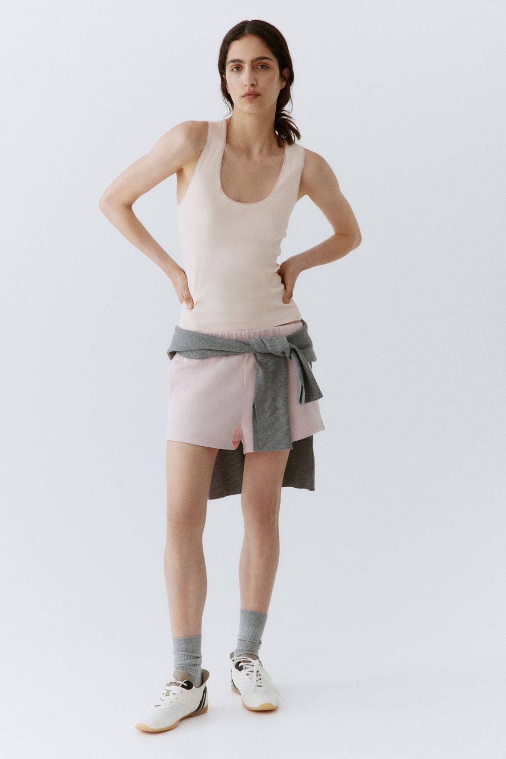 Top con ribetes de encaje - H&m фото 5