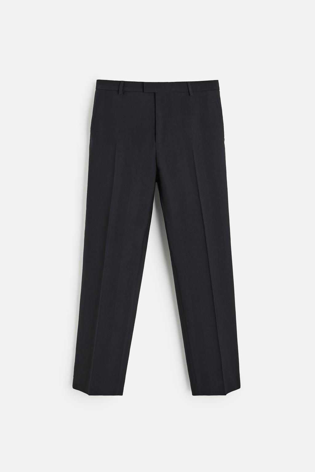 HERRINGBONE SUIT TROUSERS - Zara фото 6