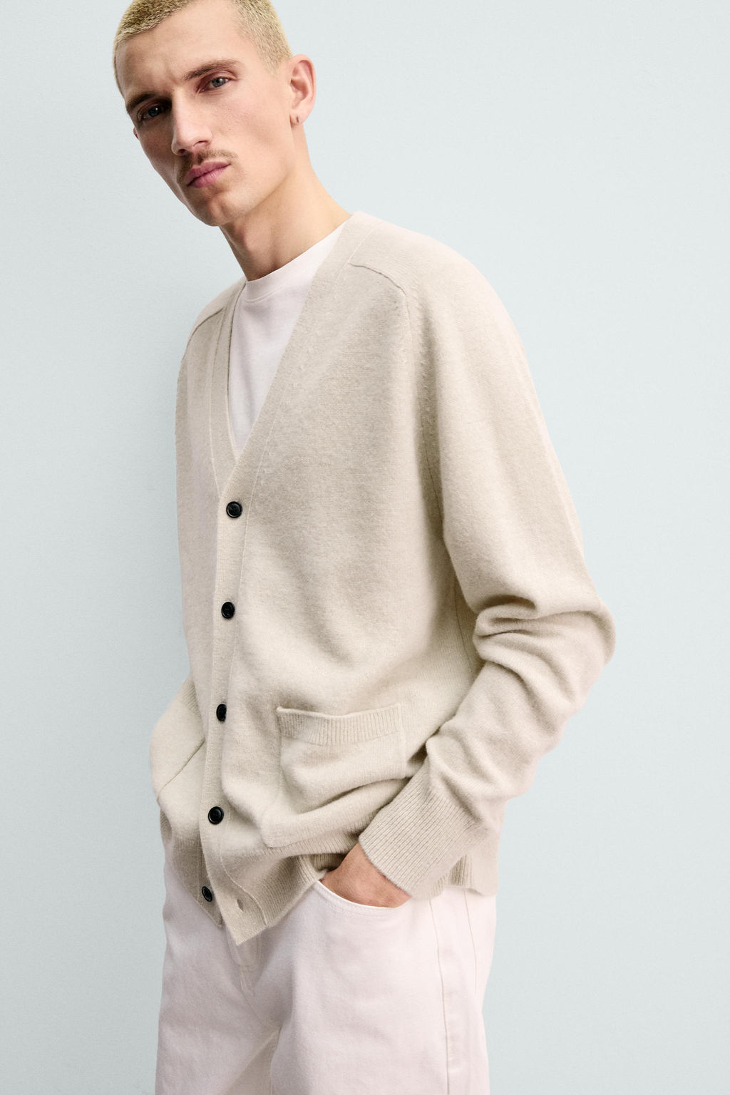 WOOL - ALPACA ORIGINS CARDIGAN - Zara фото 13