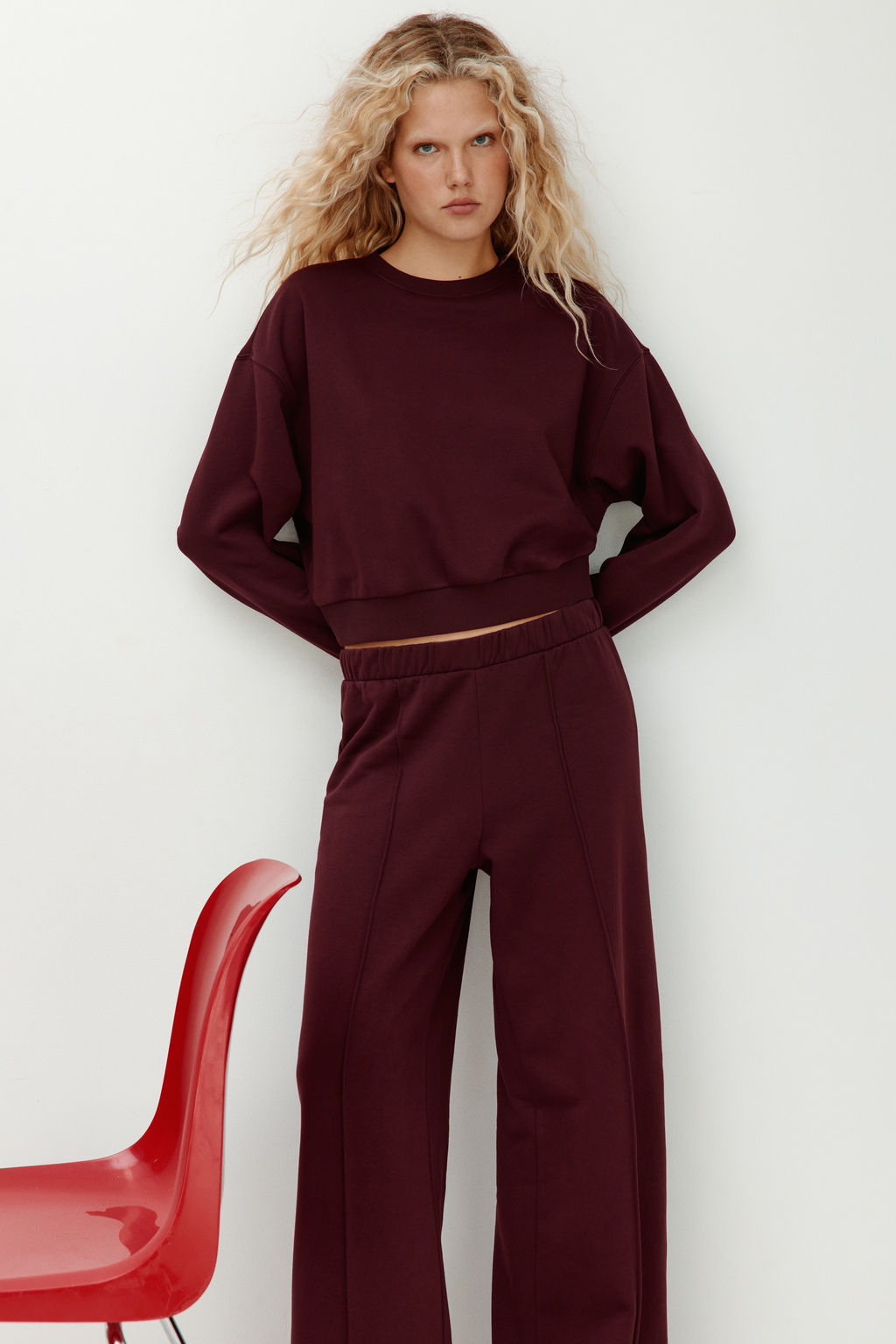 Conjunto de 2 piezas en tejido sudadera - H&m фото 5