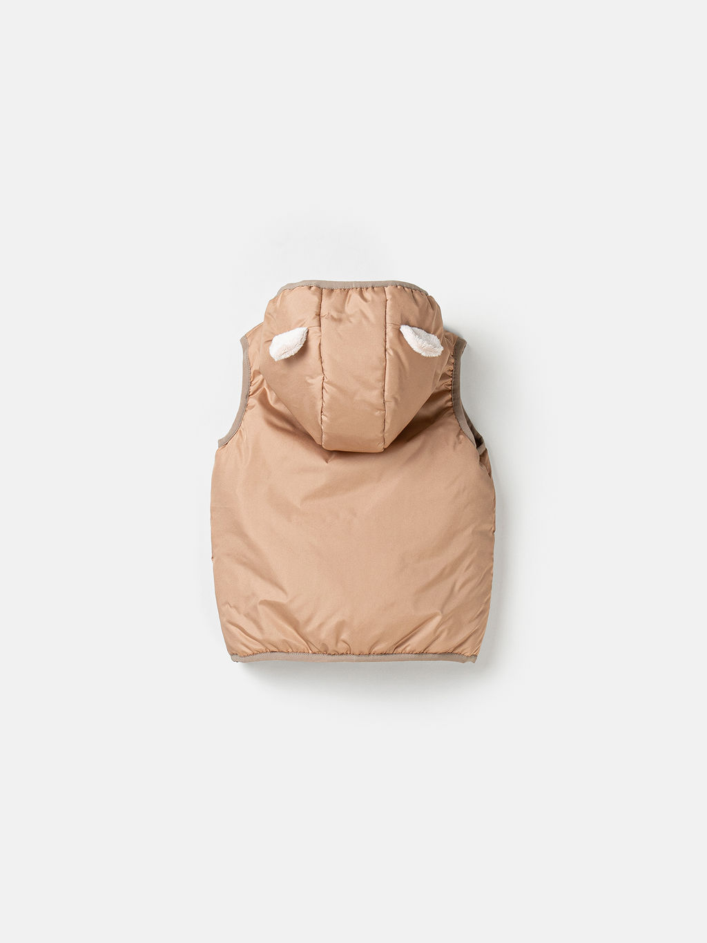 Жилет с капюшоном Беж 0+ - Bungly фото 4