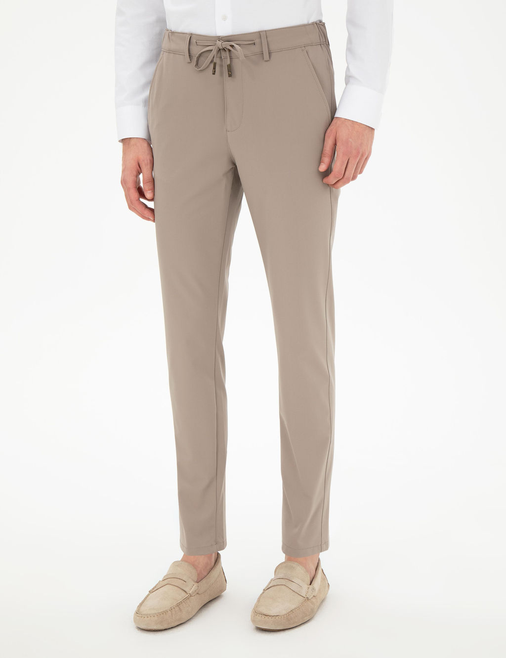 Vizon Slim Fit Esnek Jogger Kanvas Pantolon - Pierre cardin фото 2