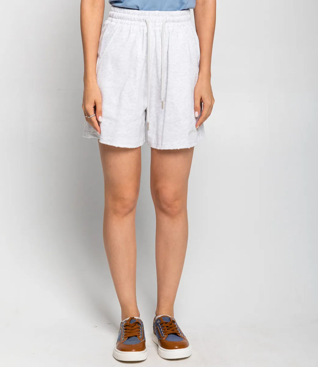 Шорты #КТ302 (6), светло-серый меланж