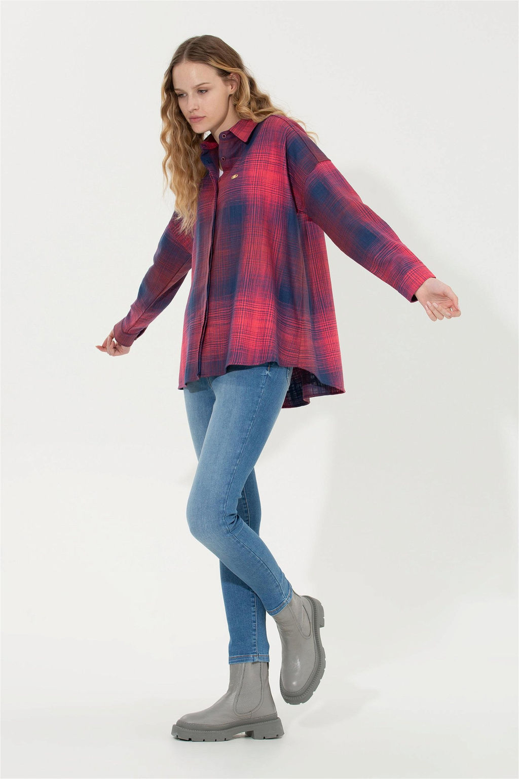 Женские синие джинсовые брюки Неожиданная скидка в корзине - U.s. polo assn фото 3