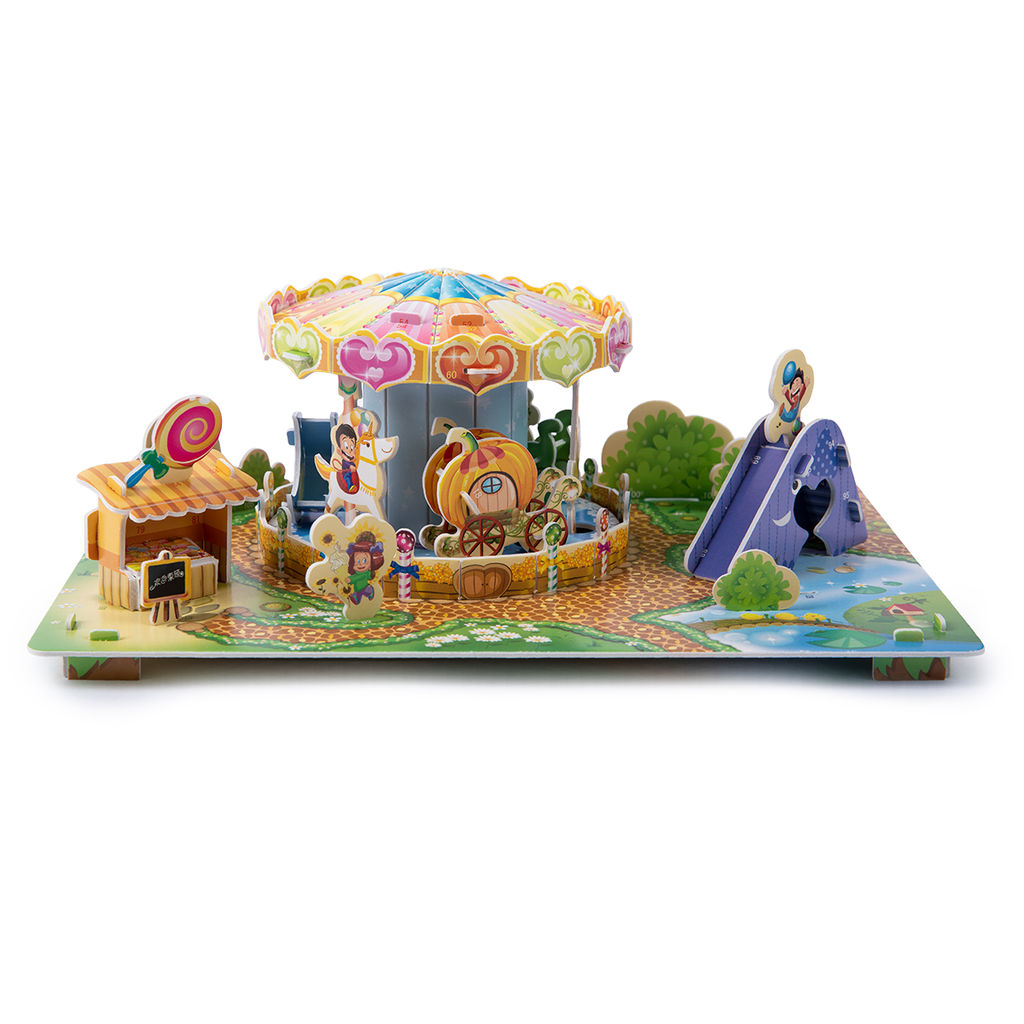 REZARK REZ-03 Пазл 3D 47 элемент. Карусель