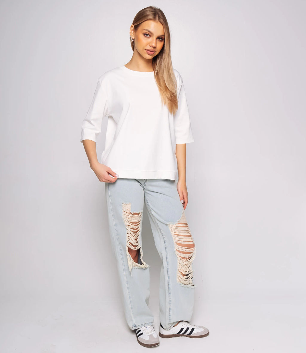 Футболка #КТ0467-51, белый