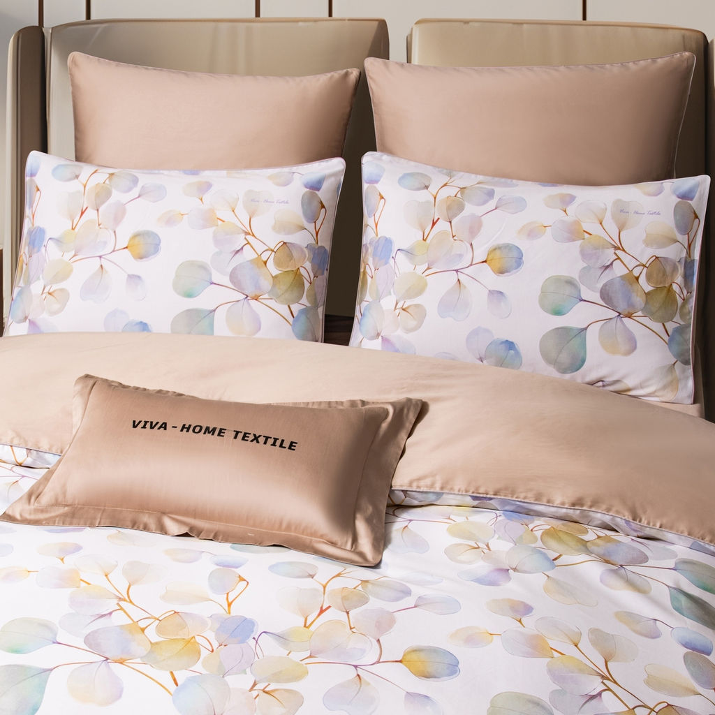 Комплект постельного белья Сатин Премиум на резинке CPAR048 180*200*30;160*200*30;140*200*30 Евро 4 Наволочки