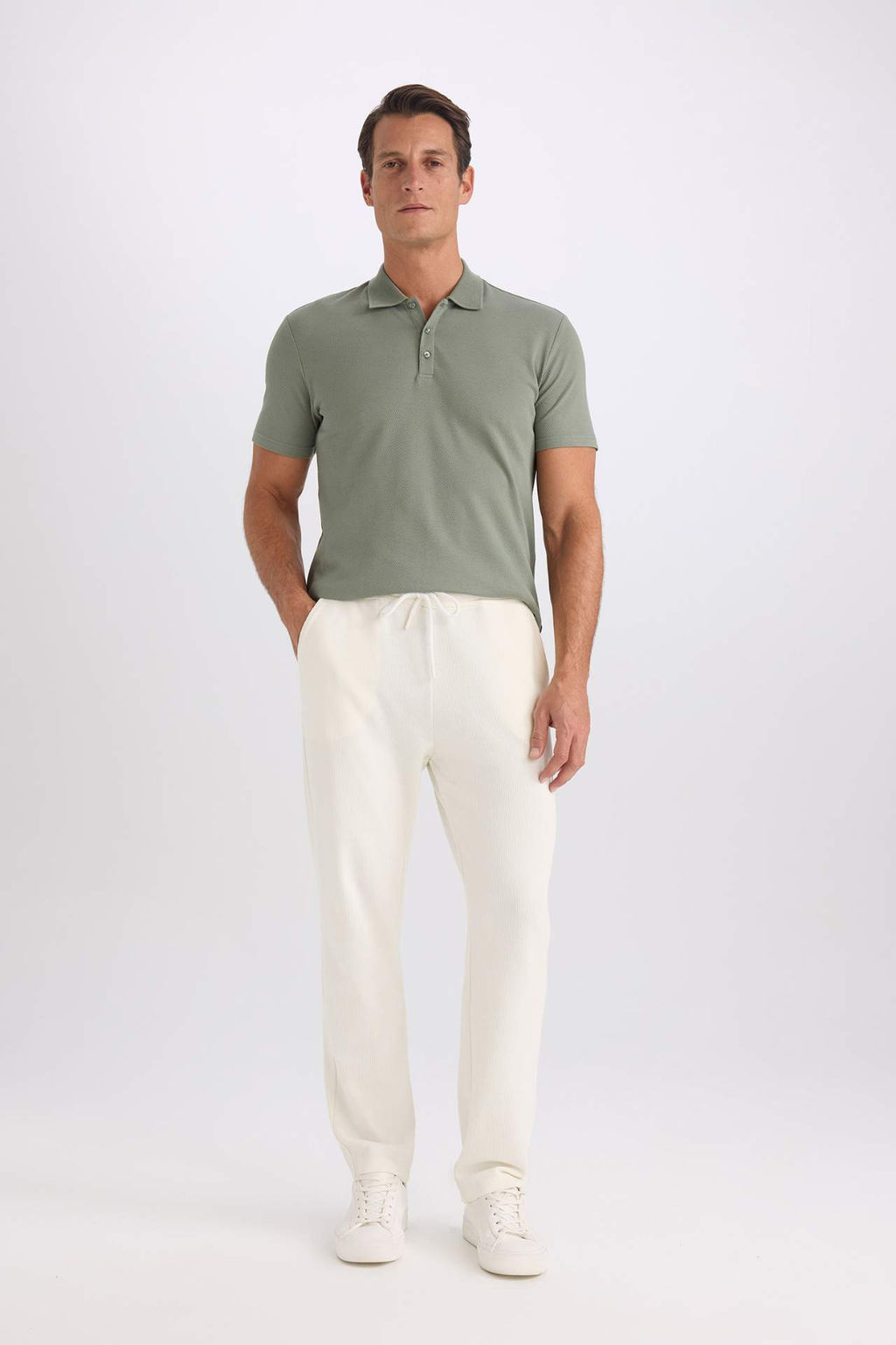 Regular Fit Esofman Alt? Beli Bagc?kl? Cep Detayl? Duz Paca - Defacto фото 2