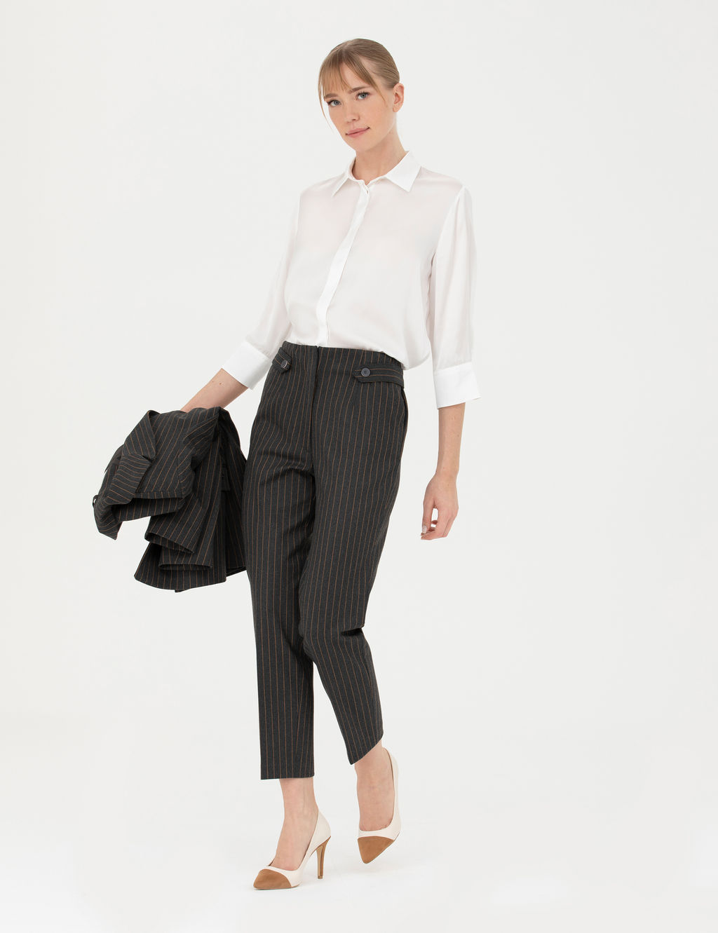 Antrasit Carrot Fit Kuma_ Pantolon - Pierre cardin фото 3