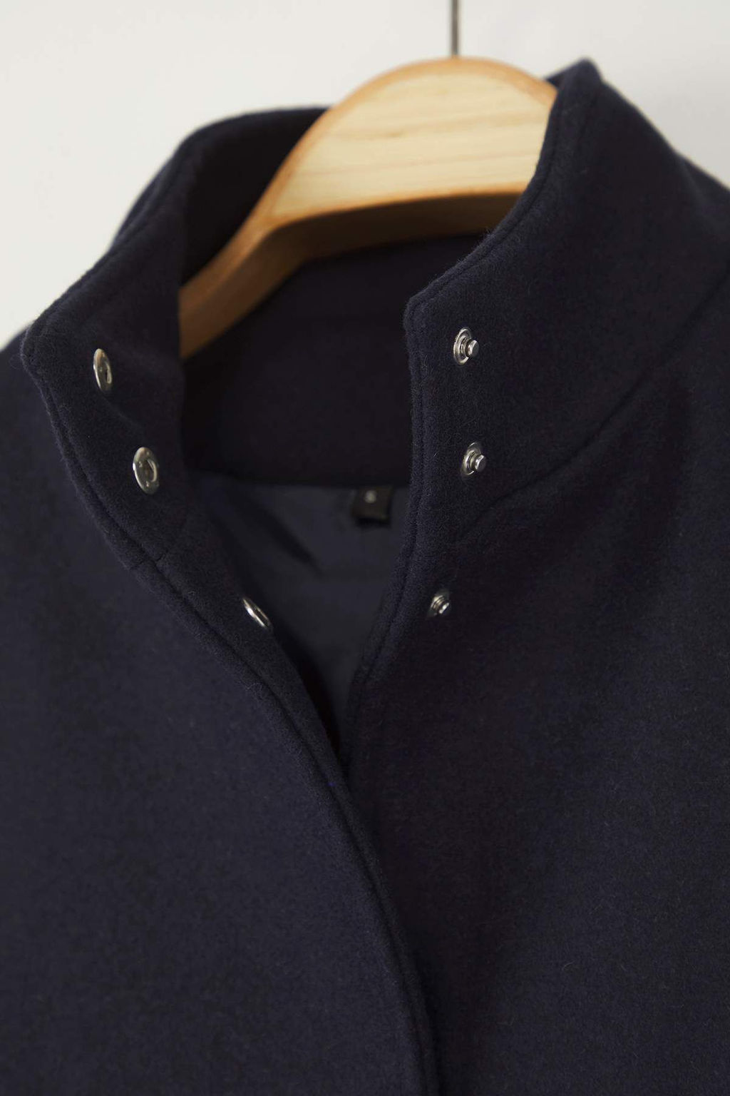 Lacivert Oversize Kal?p Kase Bomber Ince Ceket Mont TWOAW26MO00128 - Trendyolmilla фото 6