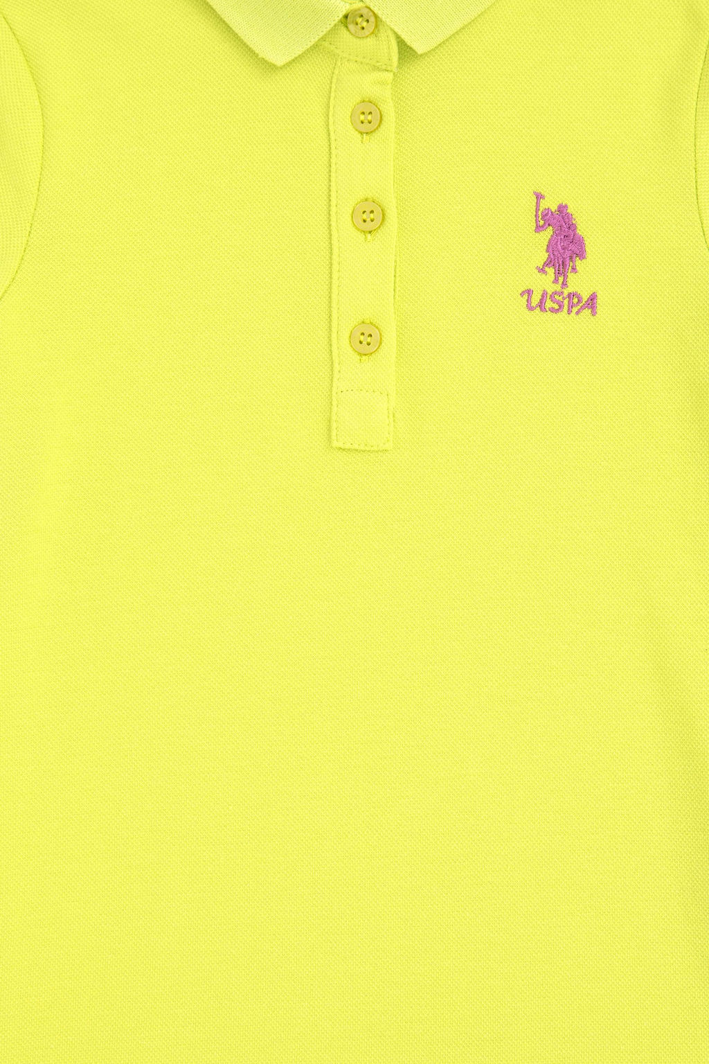 Вязаное платье фисташкового цвета для девочки Неожиданная скидка в корзине - U.s. polo assn фото 3