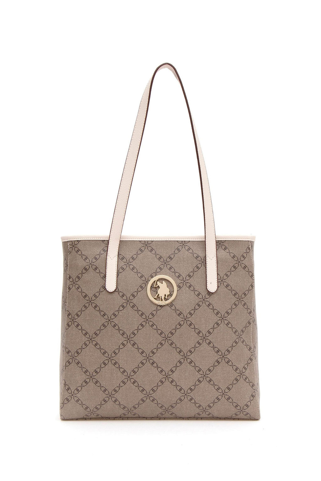 Женская бежевая сумка через плечо - U.s. polo assn фото 3