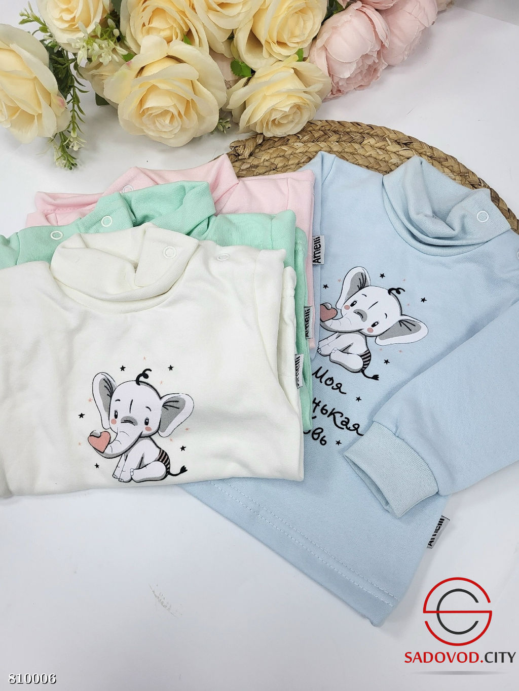 Водолазка с высоким отложным воротником- стойкой и манжетами, застежкой на плече, с начёсом - Bruno фото 6