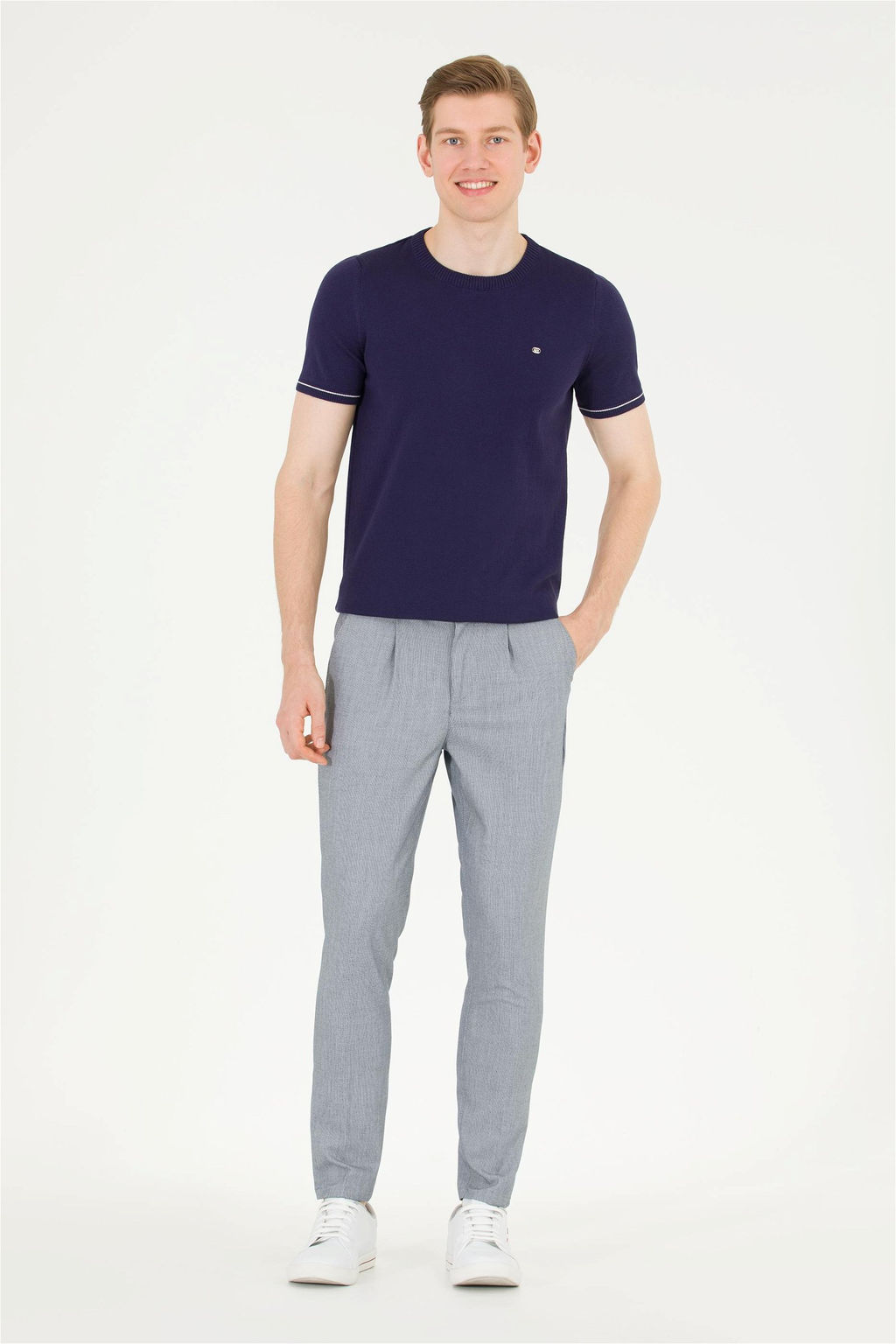 Мужские темно-синие спортивные брюки - U.s. polo assn фото 3