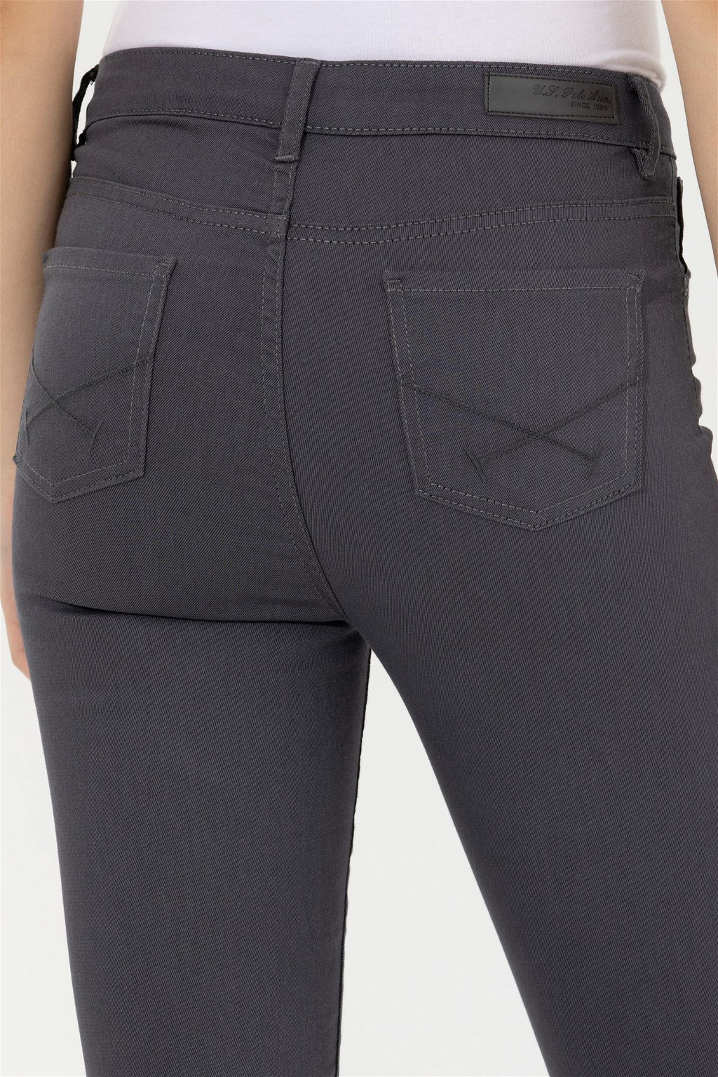 Женские спортивные брюки антрацитового цвета - U.s. polo assn фото 14