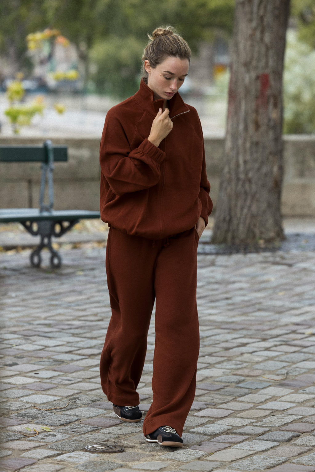 SOFT STRAIGHT-LEG TROUSERS