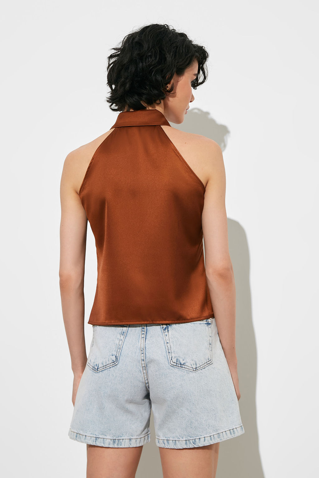 Топ с вырезом халтер - Mollis фото 4