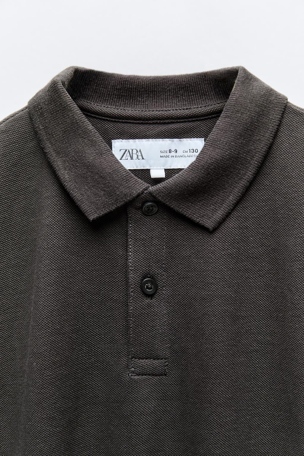 BASIC DUZ POLO YAKA T-SHIRT - Zara фото 18