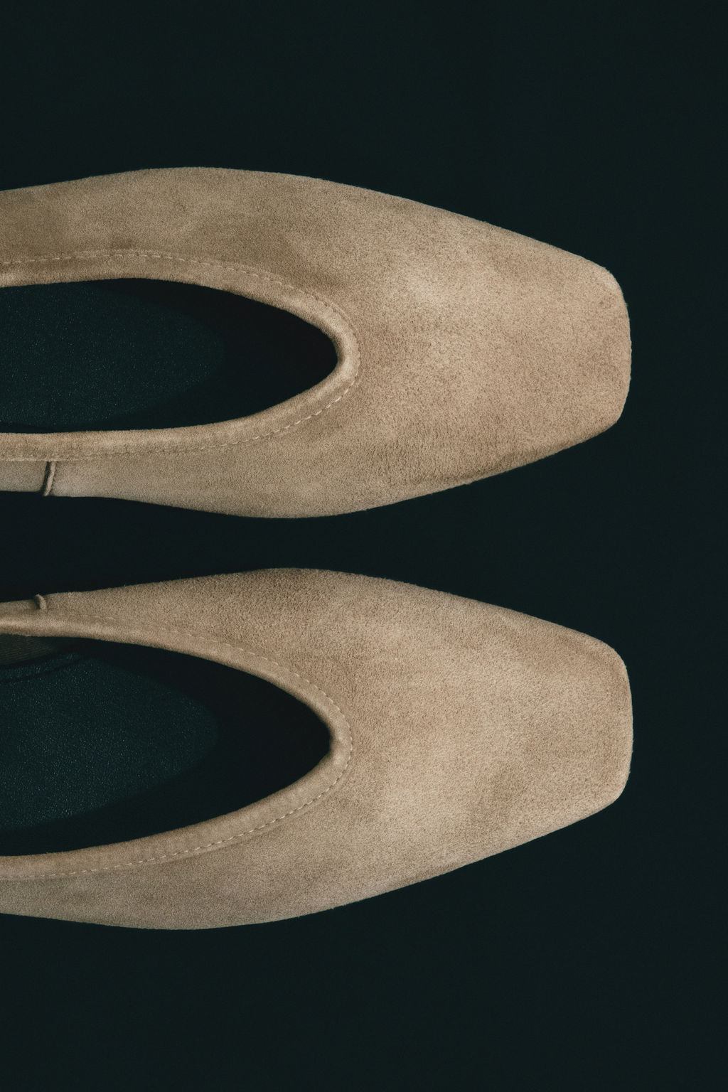 Leather ballet flats - H&m фото 3