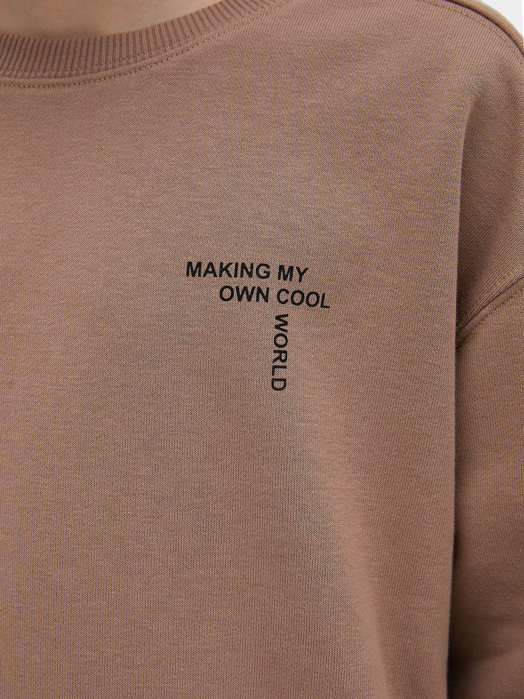 Комплект для мальчиков (джемпер, брюки) в бежевом цвете с печатью - Mark formelle фото 6