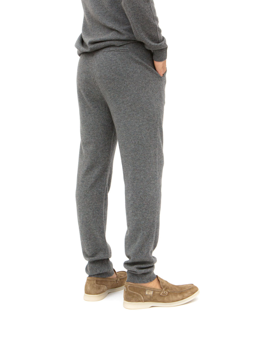 Брюки мужские из кашемира KM150972 графит