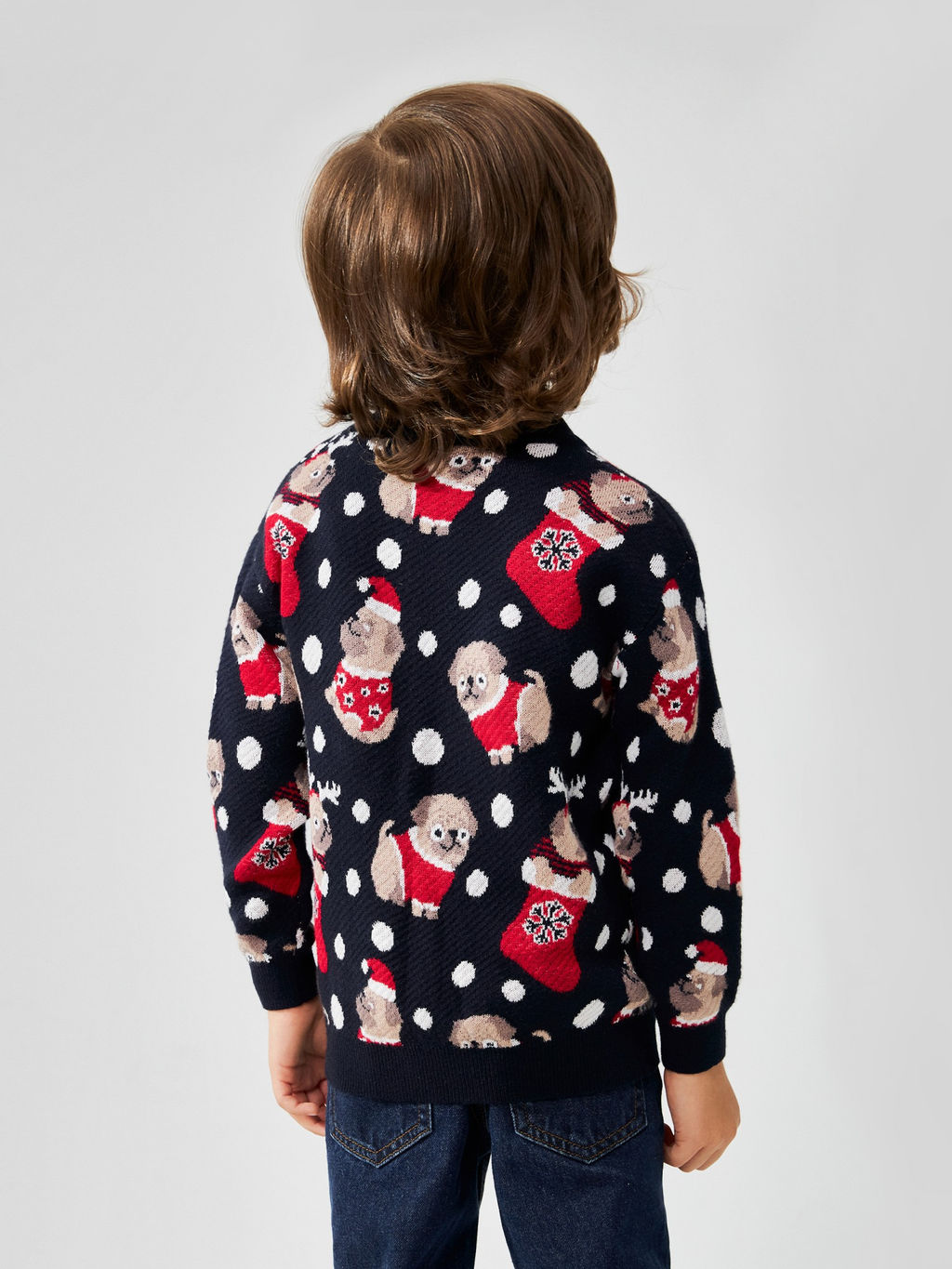 ACOOLA / Джемпер детский Mopsik холодный синий фото 4