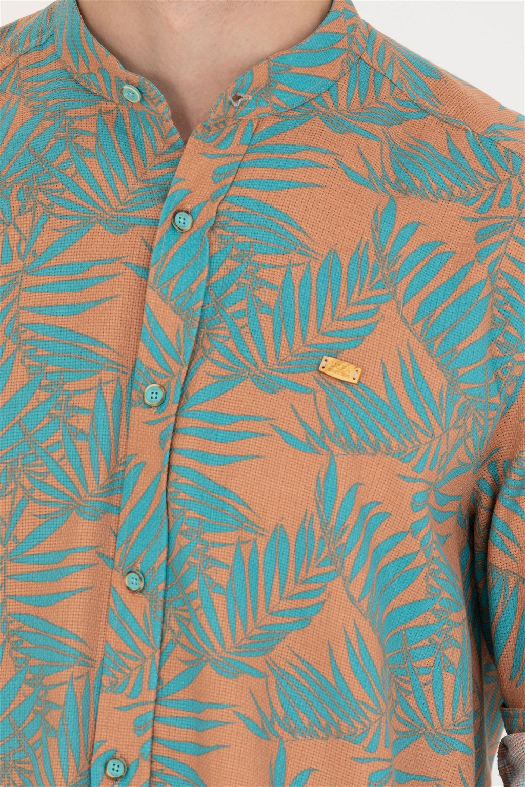 U. S. Polo Assn Мужская мятная рубашка с длинным рукавом - U.s. polo assn фото 14