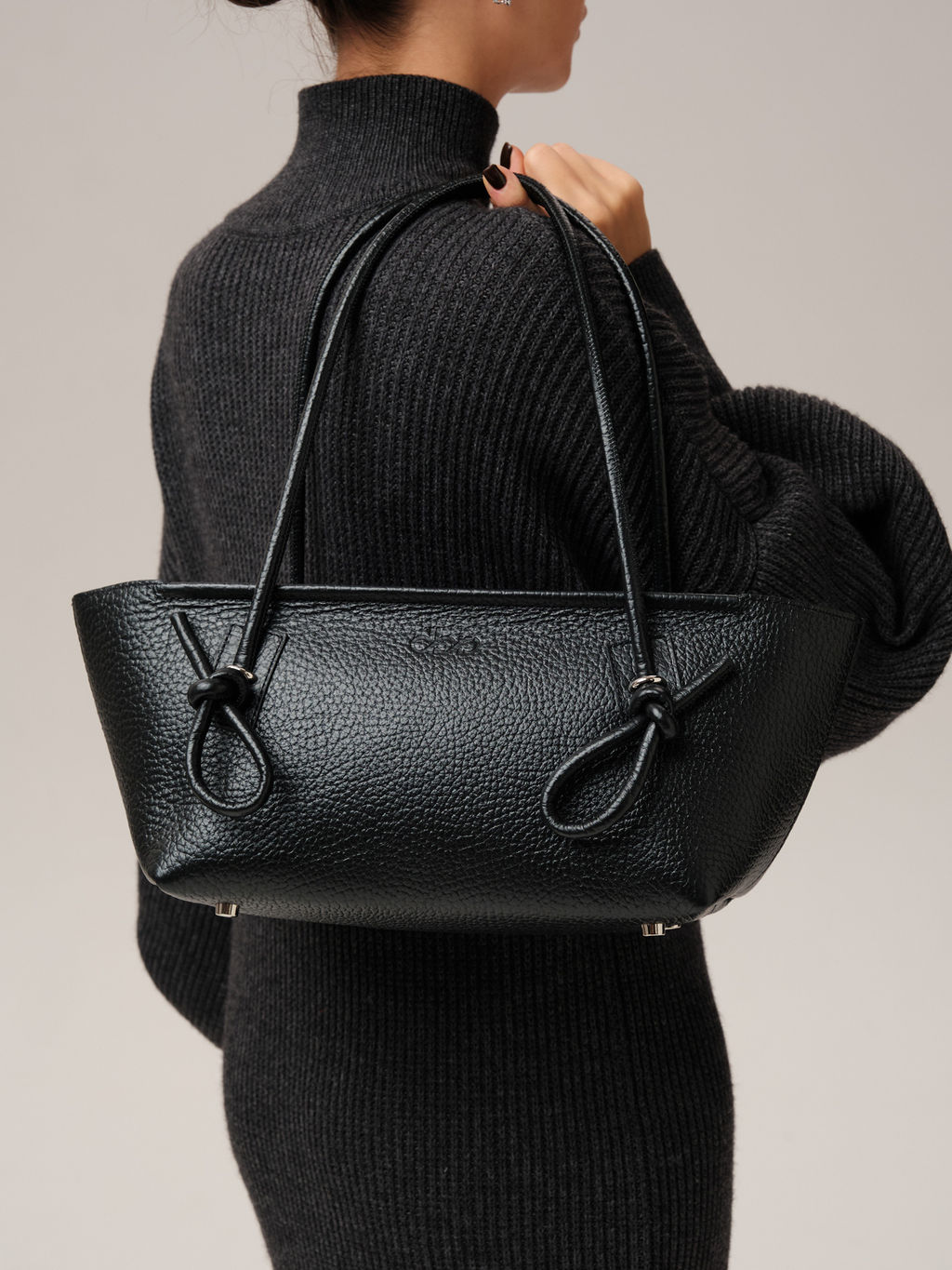 Кожаная сумка Linda DBR 31340 черный фото 5