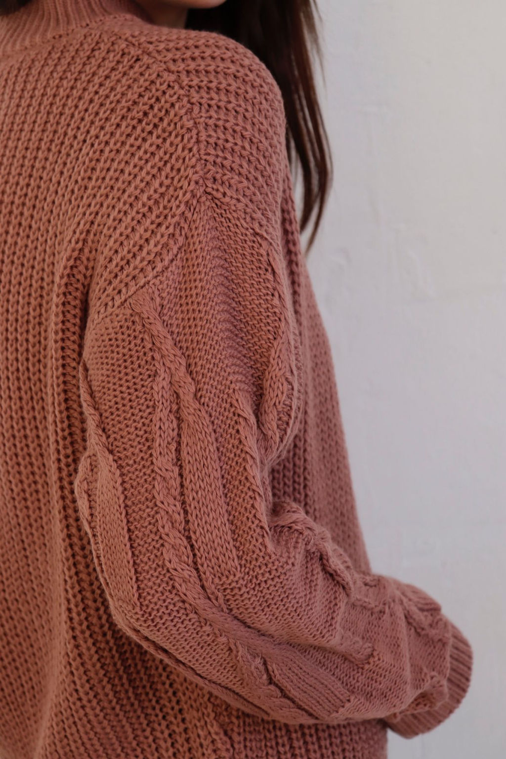 10370 Свитер в цвете розовое какао - Martichelli фото 17