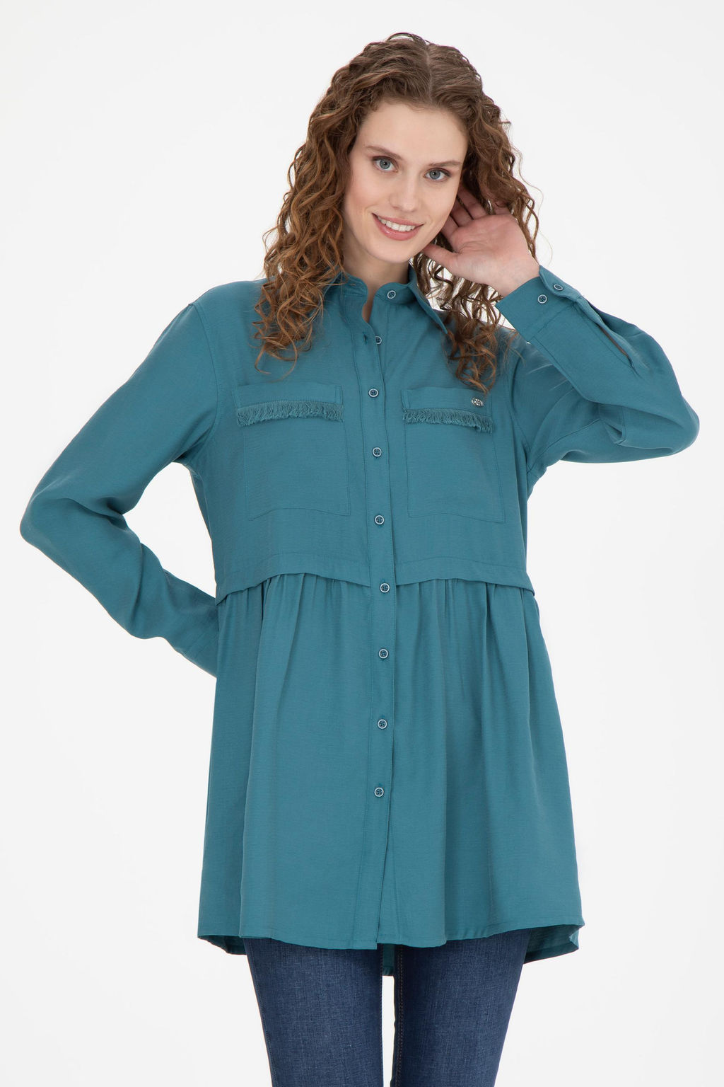 Женская рубашка Petrol с длинным рукавом - U.s. polo assn фото 8