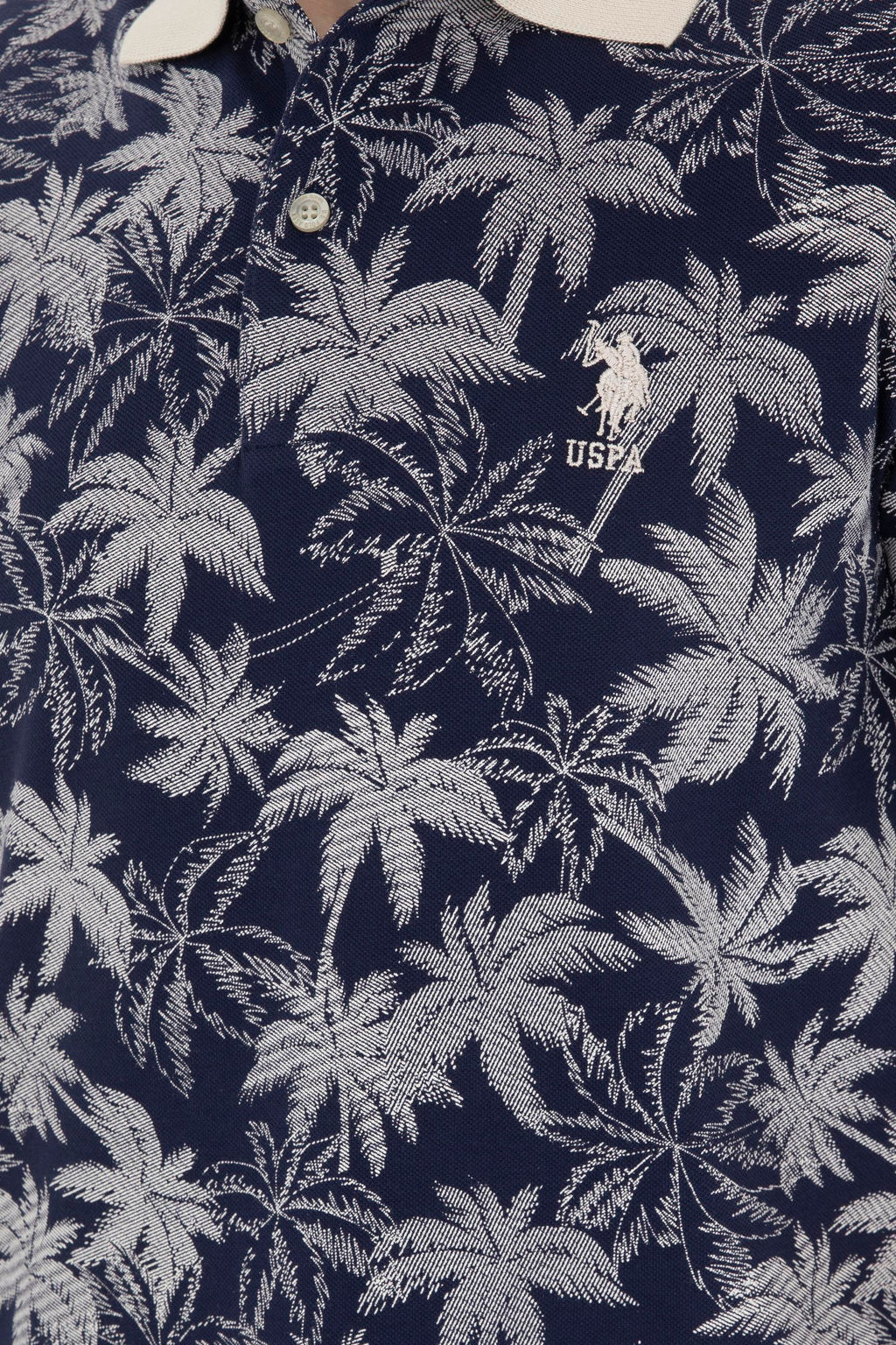 Мужская темно-синяя футболка - U.s. polo assn фото 7