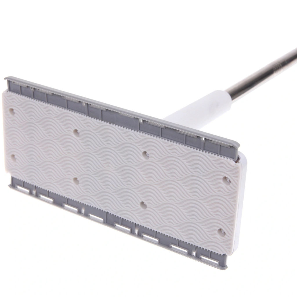 Швабра самозажимная ручка 125см. в комплекте 2 салфетки