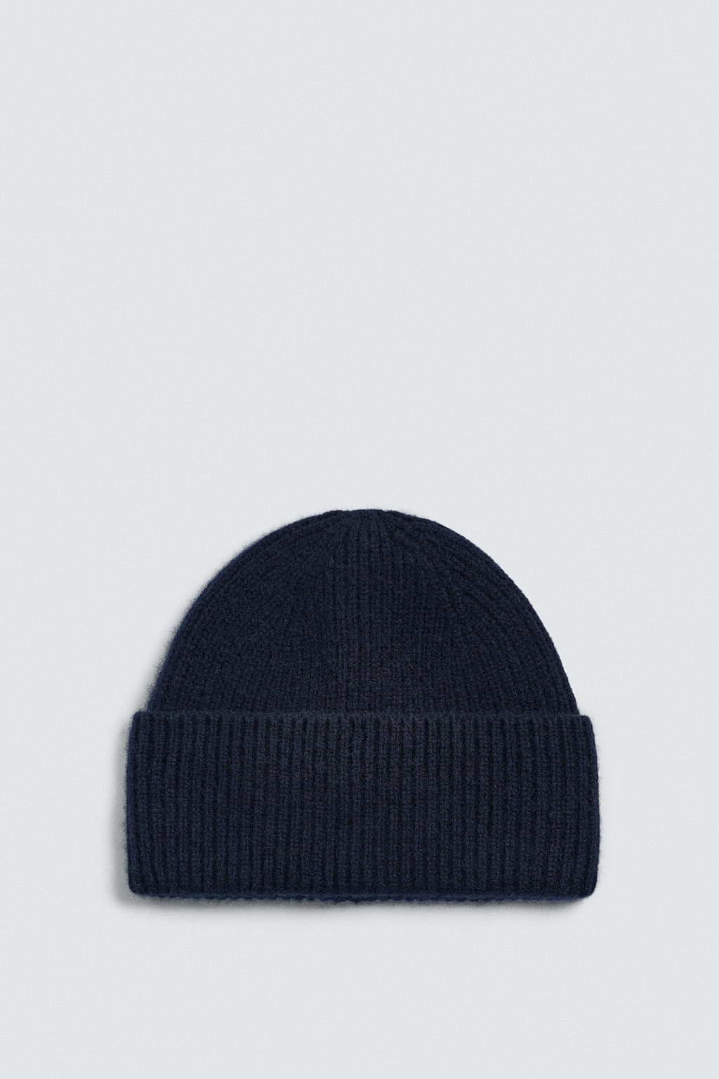 GORRO BEANIE 100% CASHMERE AARON LEVINE X ZARA / Marino  фото 4