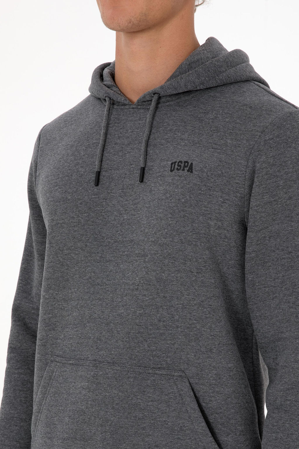 Erkek Antrasit Melanj Basic Sweatshirt Sepette S_rpriz _ndirim - U.s. polo assn фото 7