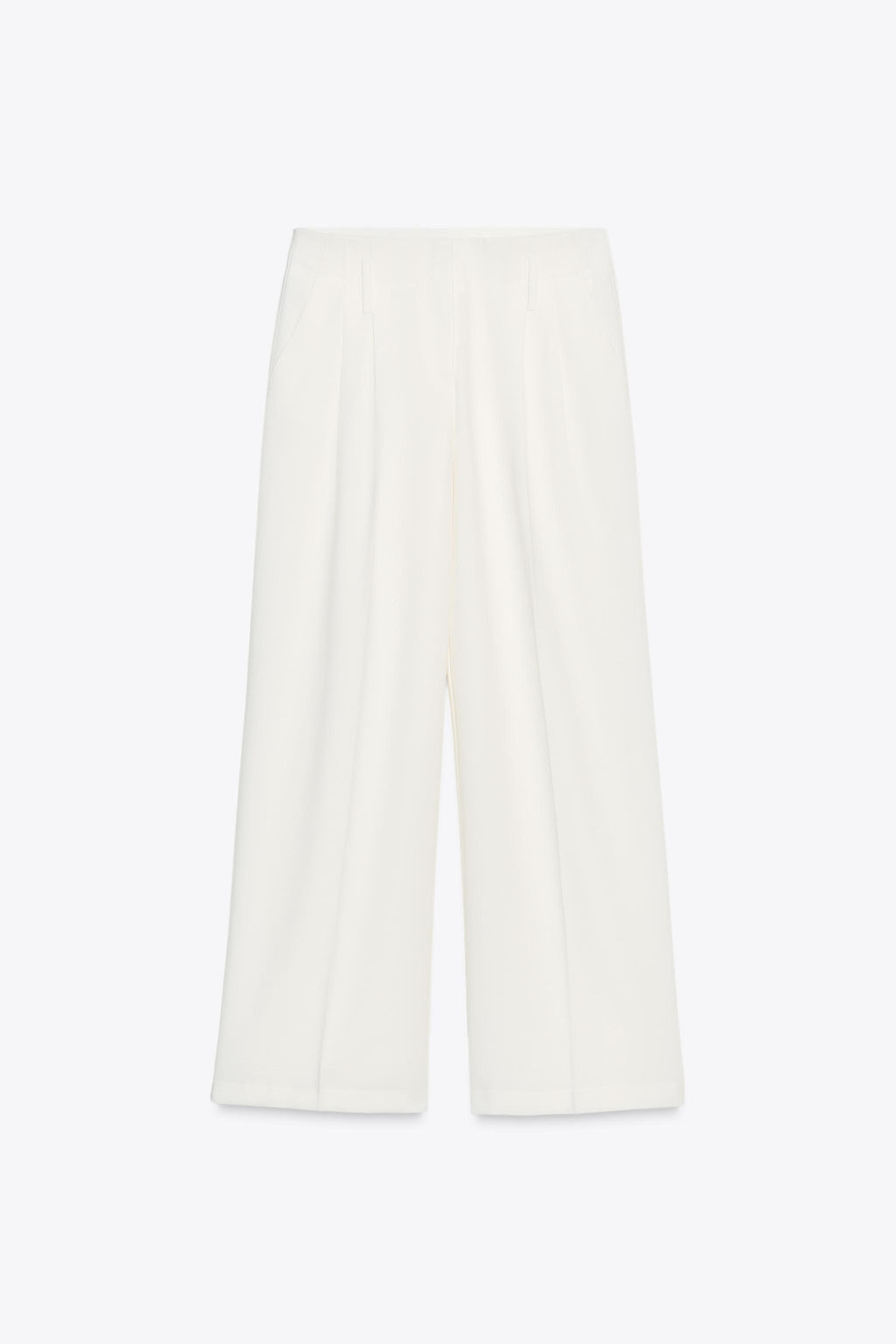 WIDE-LEG TROUSERS WITH DARTS - Zara фото 5