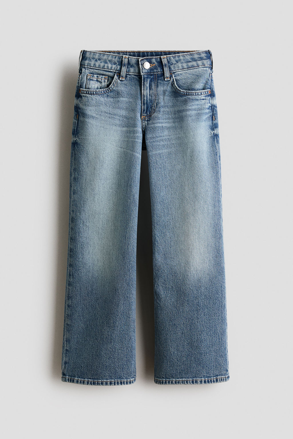 Baggy Fit Bootcut Leg Jeans