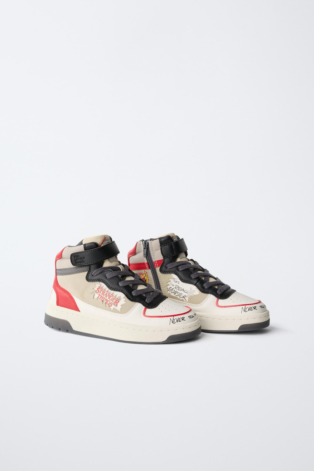 STRANGER THINGS  NETFLIX HIGH-TOP SNEAKERS - Zara фото 2