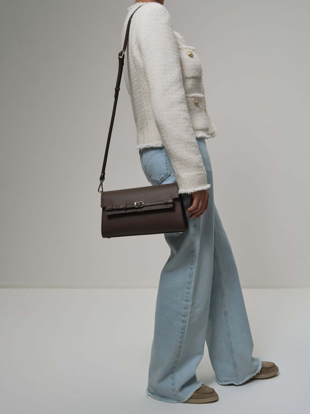 Сумка Emma DBR 31112 коричневый торф  фото 3