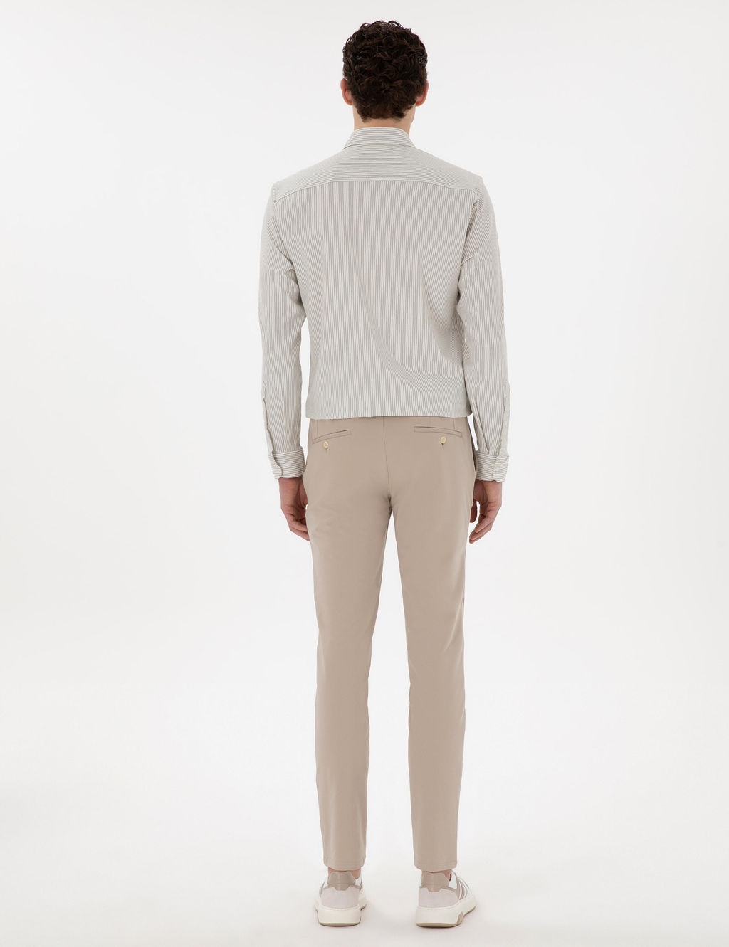 Bej Klasik Jogger Pantolon - Pierre cardin фото 4