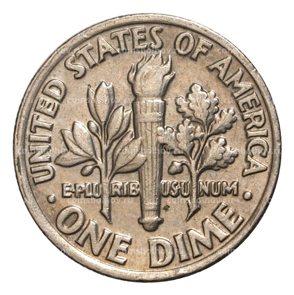 10 центов (1 дайм) 1981 года Р США