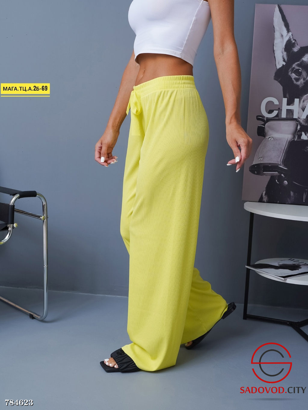 штаны лапша на резинке - Bruno фото 4