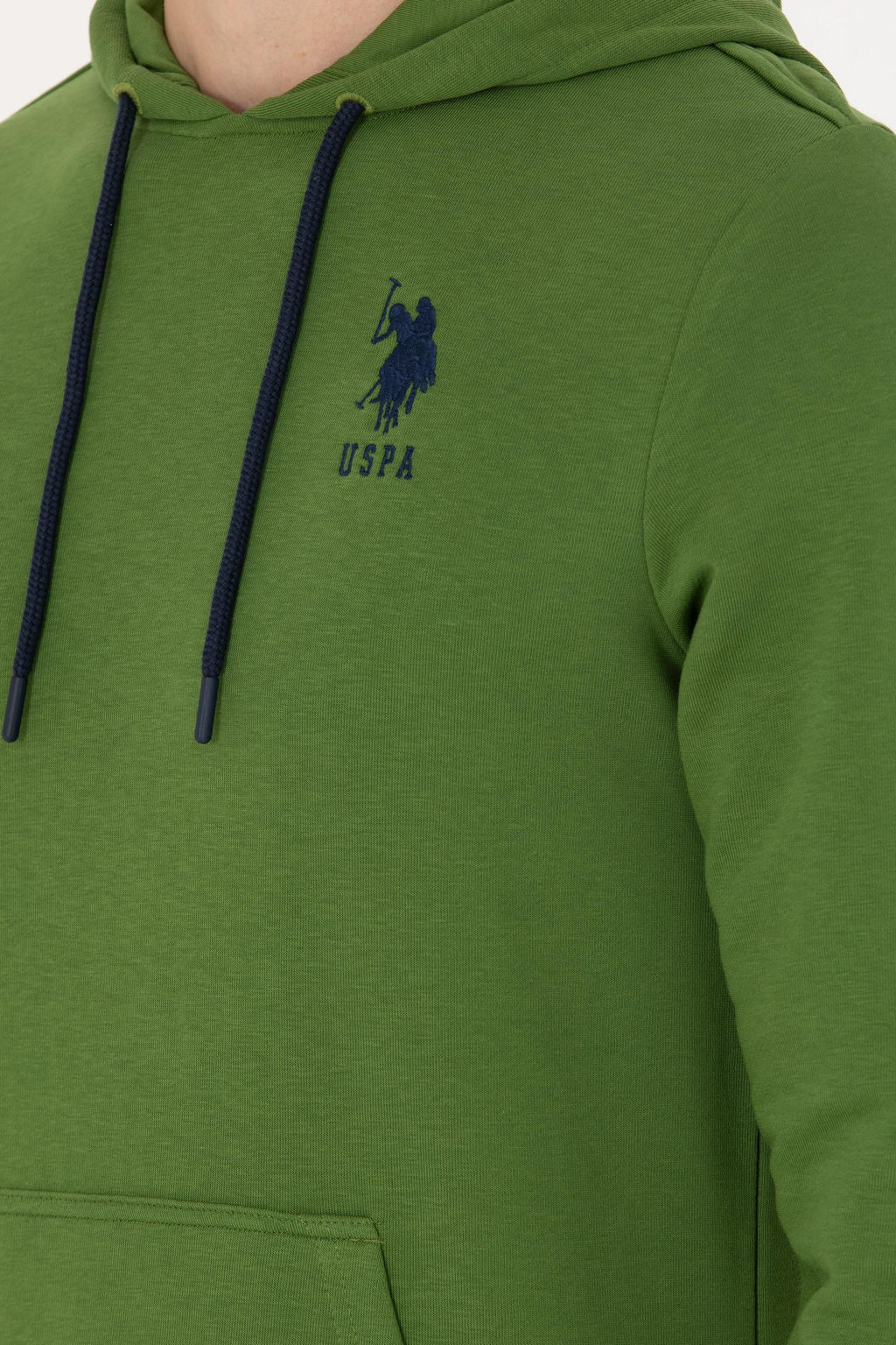 Мужской зеленый базовый свитшот Неожиданная скидка в корзине - U.s. polo assn фото 14