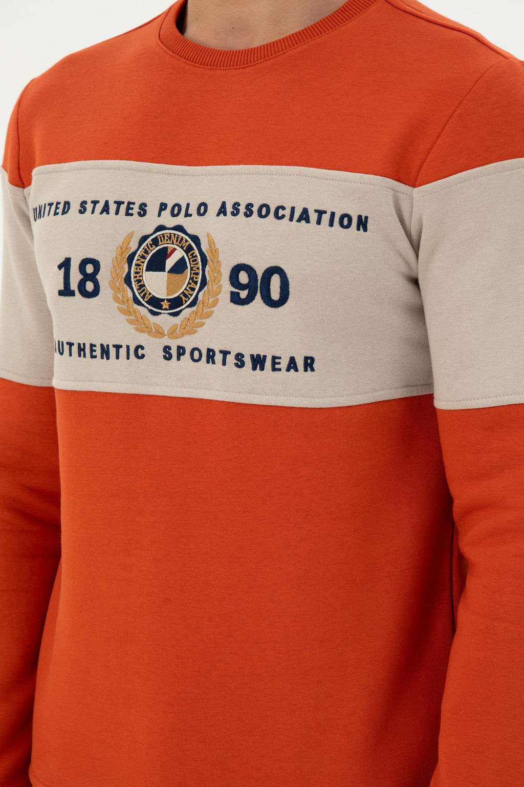 Мужской свитшот с плиткой Неожиданная скидка в корзине - U.s. polo assn фото 7