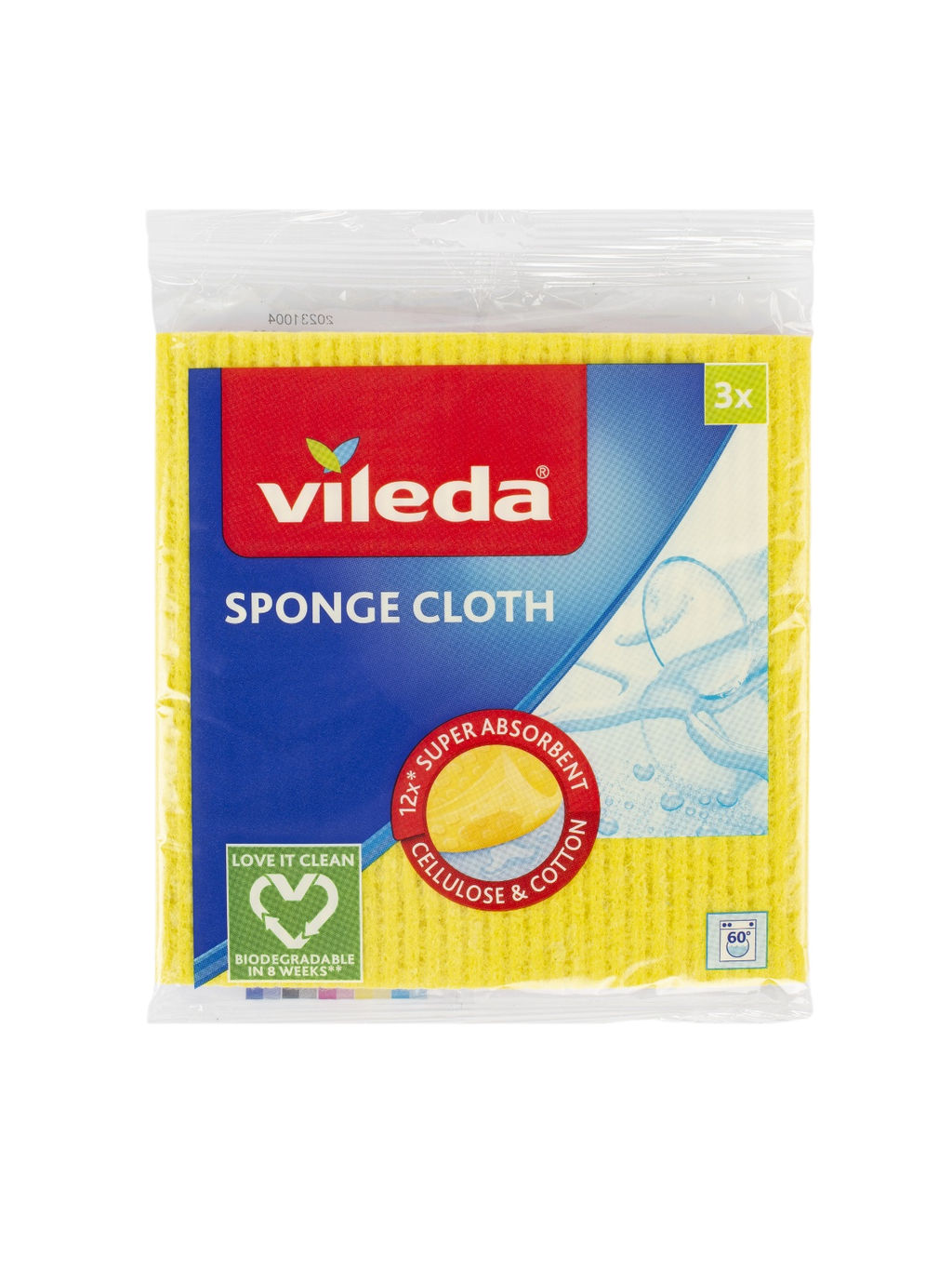 Губчатая салфетка 3 шт - Vileda фото 2