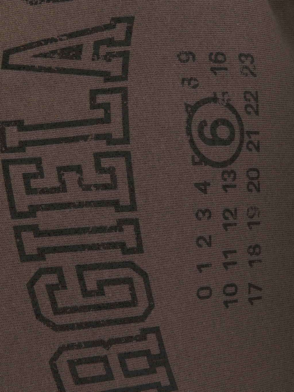 Женский шоппер MM6 MAISON MARGIELA CLASSIC JAPANESE HANDBAG Артикул 4661891, коричнево-серый  фото 3