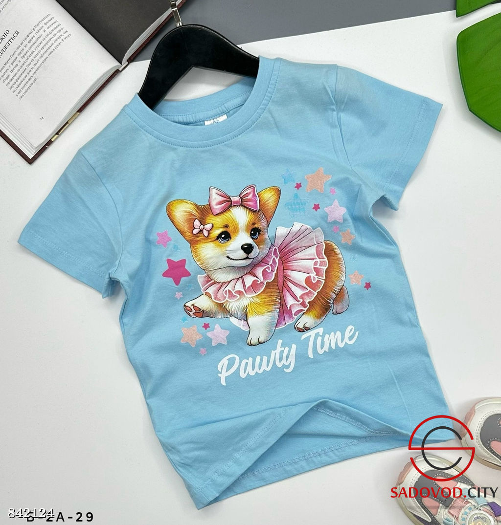 Футболка для девочки с принтом