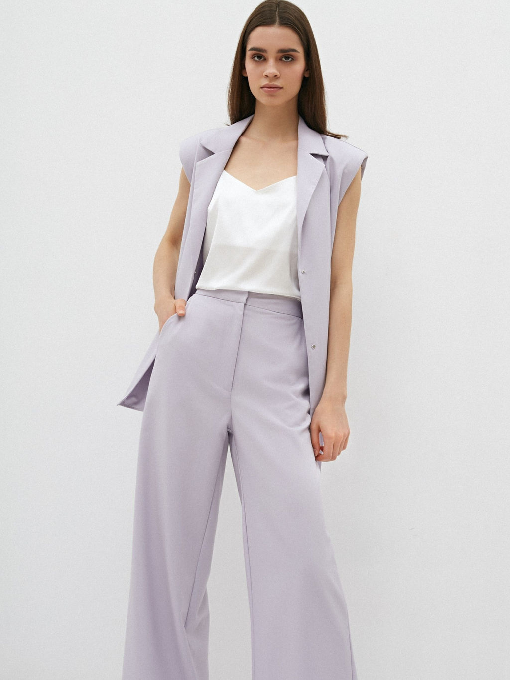 Conso/PT 210409 - lilac Брюки  фото 5